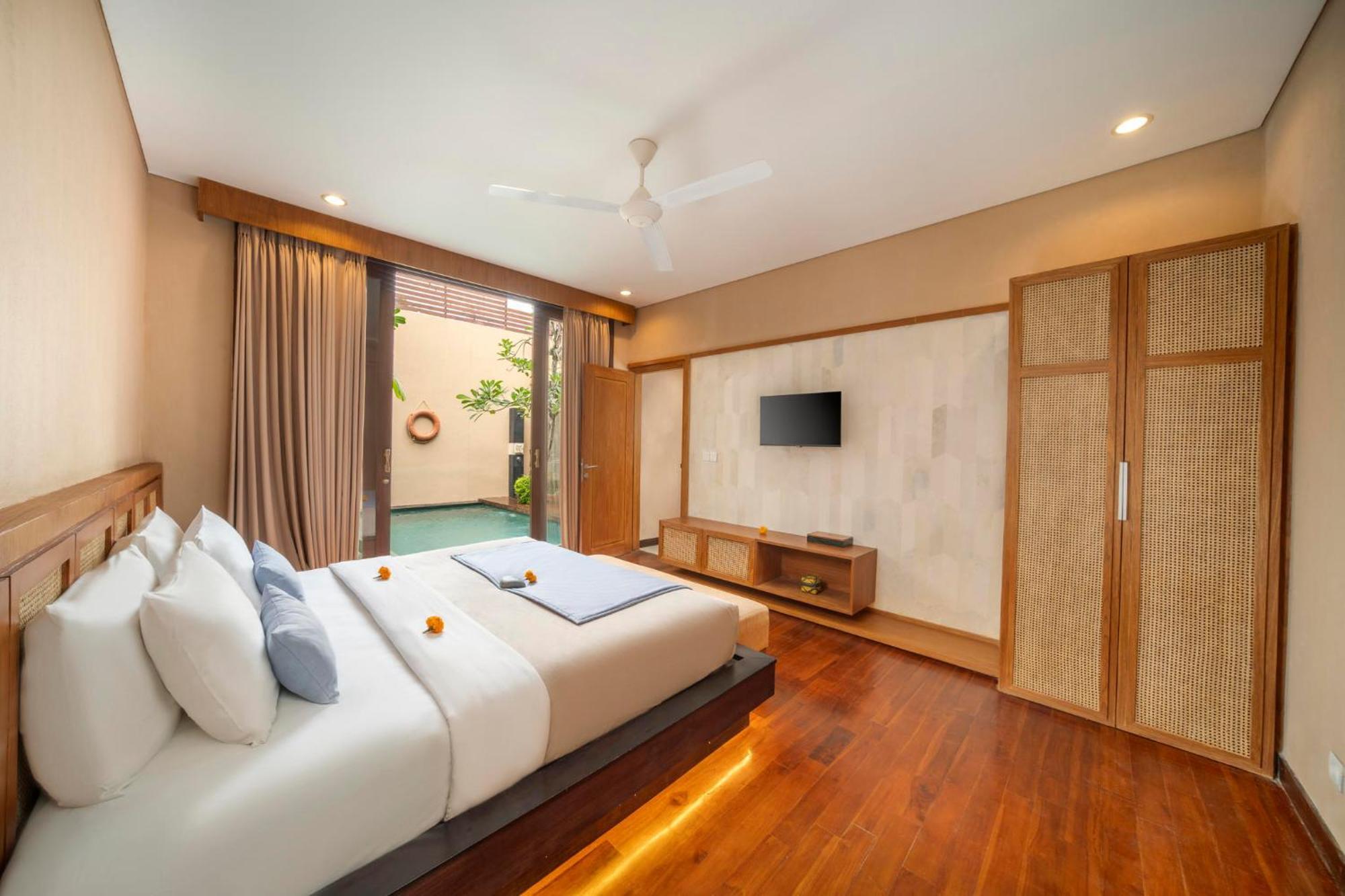 Canggu Circle Villa By Ini Vie Hospitality Eksteriør bilde